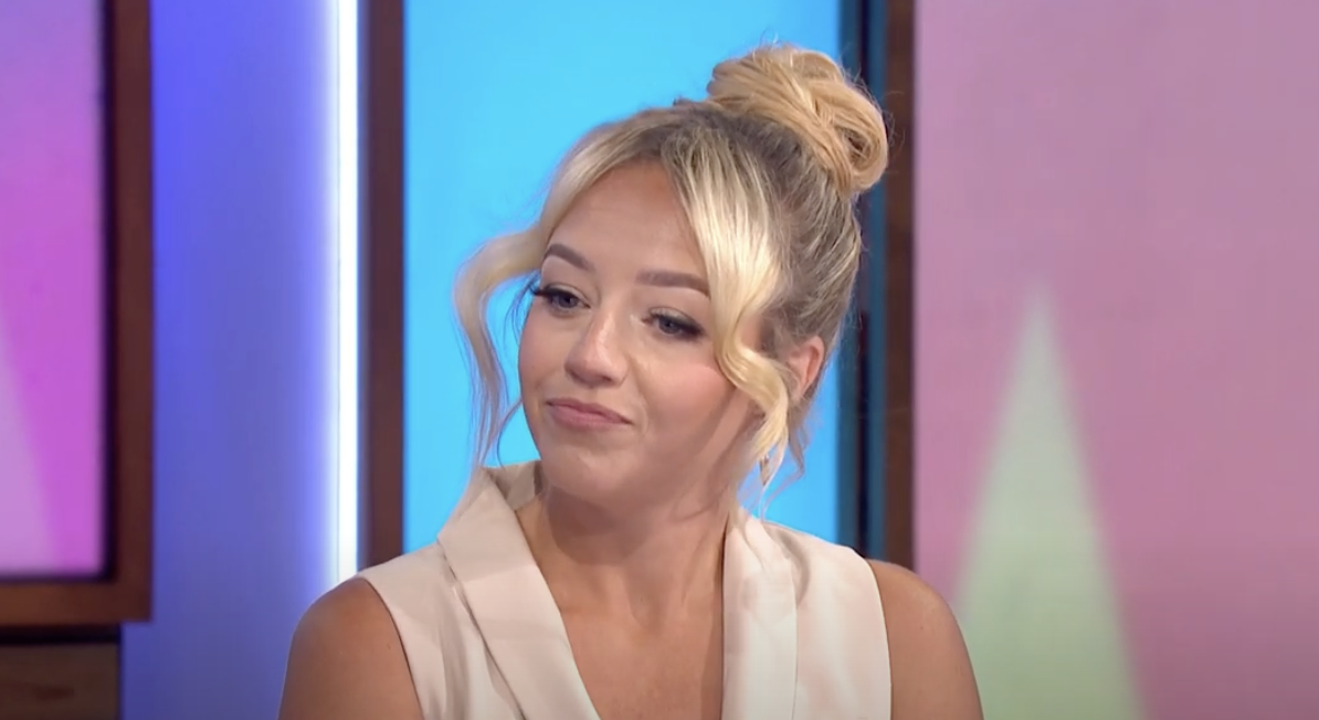 Kelsey Parker emotional on interview