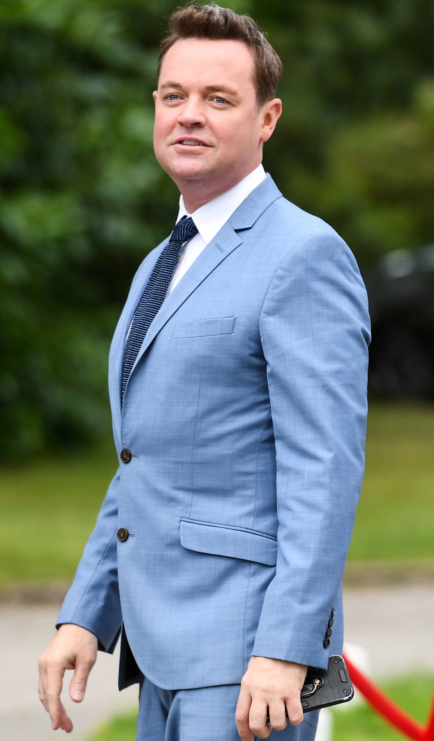 Stephen Mulhern looks at the camera