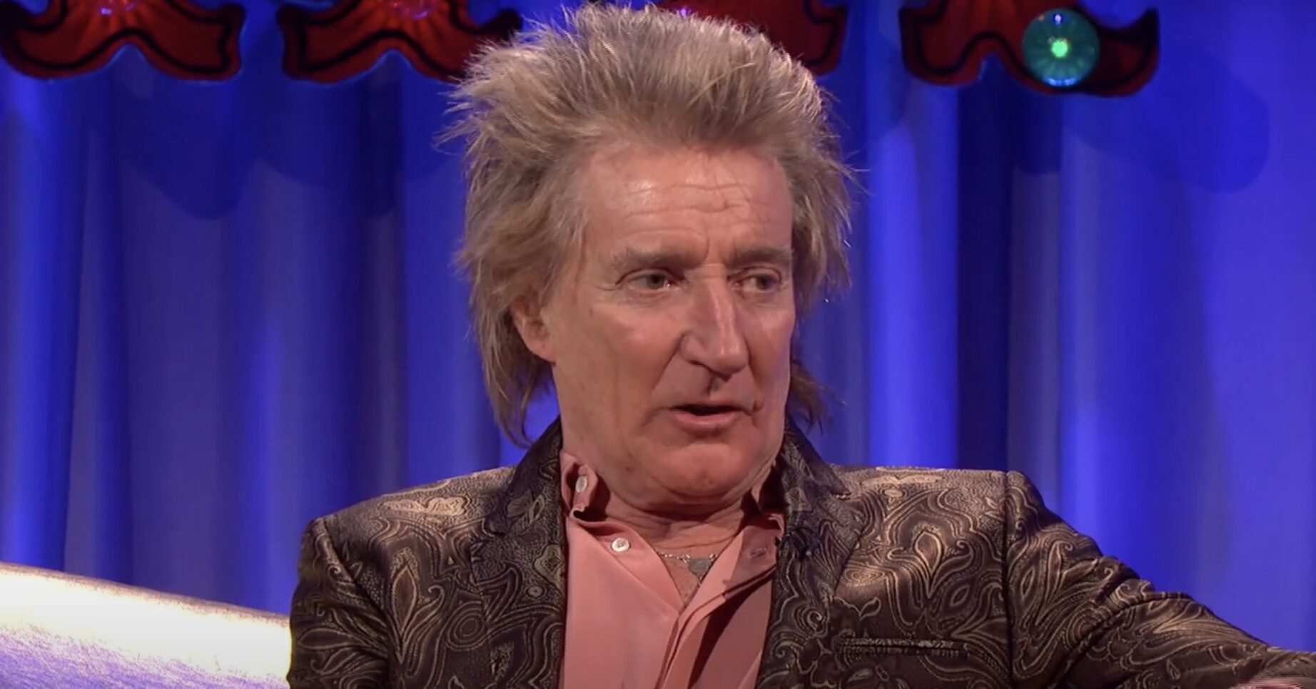 Rod Stewart on Alan Carr's talk show
