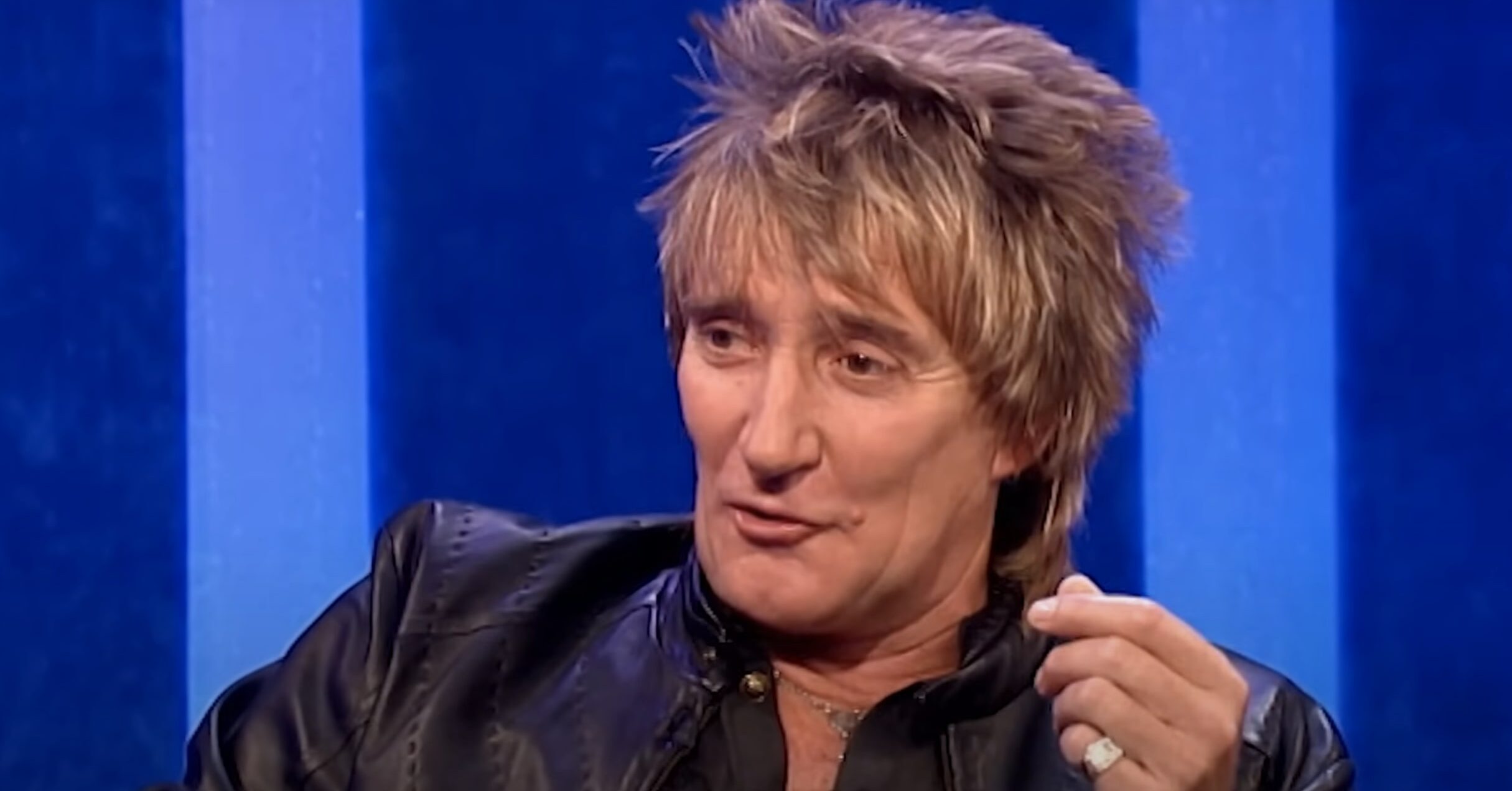 Rod Stewart on Parkinson