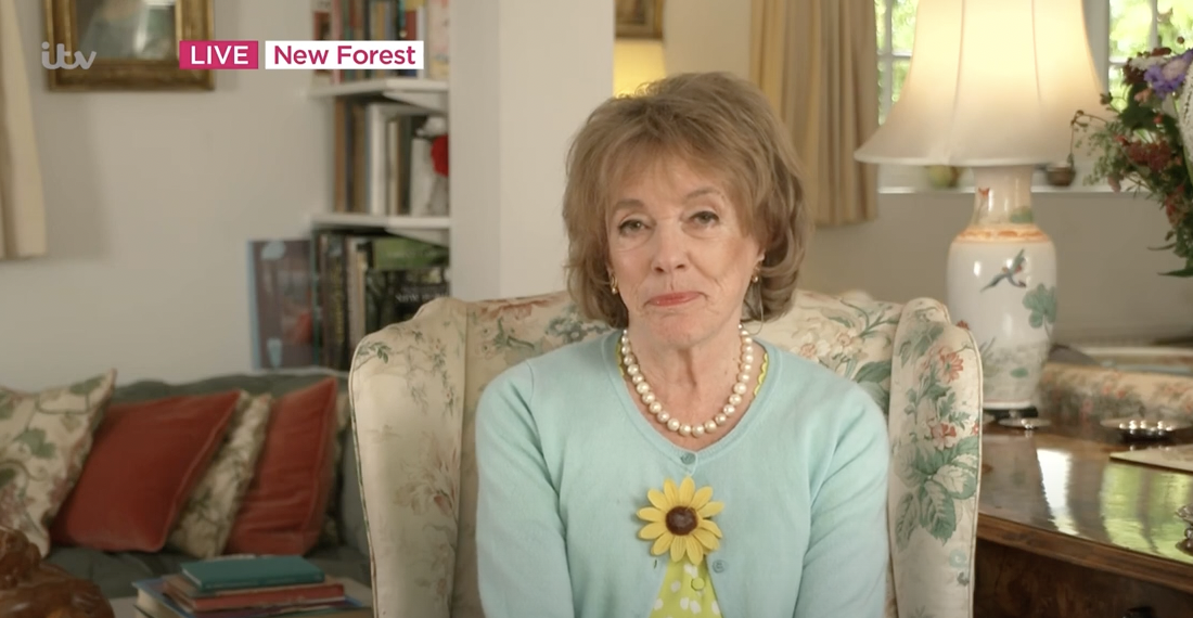Dame Esther Rantzen on Lorraine in 2024