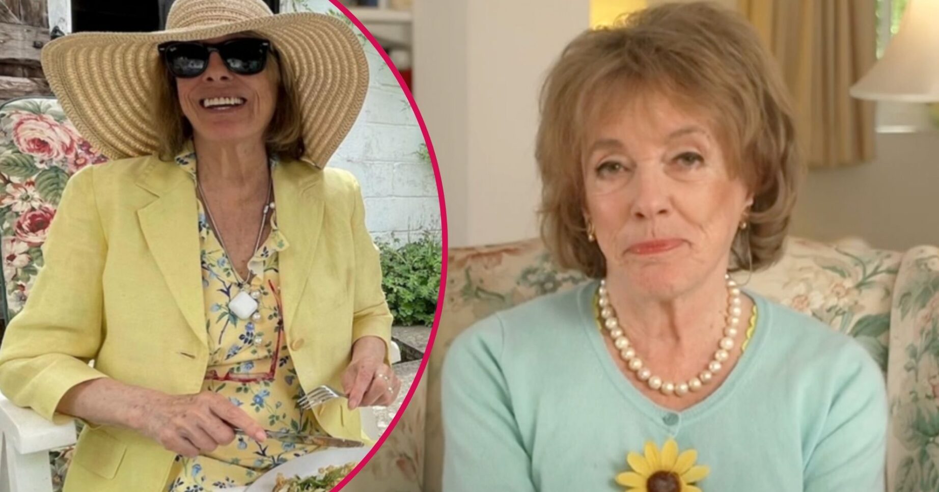 ED comp: Dame Esther Rantzen on Lorraine / new photo of Dame Esther on Loose Women