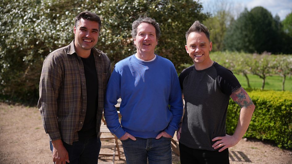Chris Hull, Diarmuid Gavin, Lee Burkhill on Garden Rescue