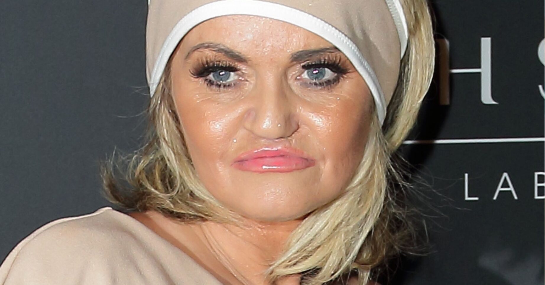 Danniella Westbrook poses for pics