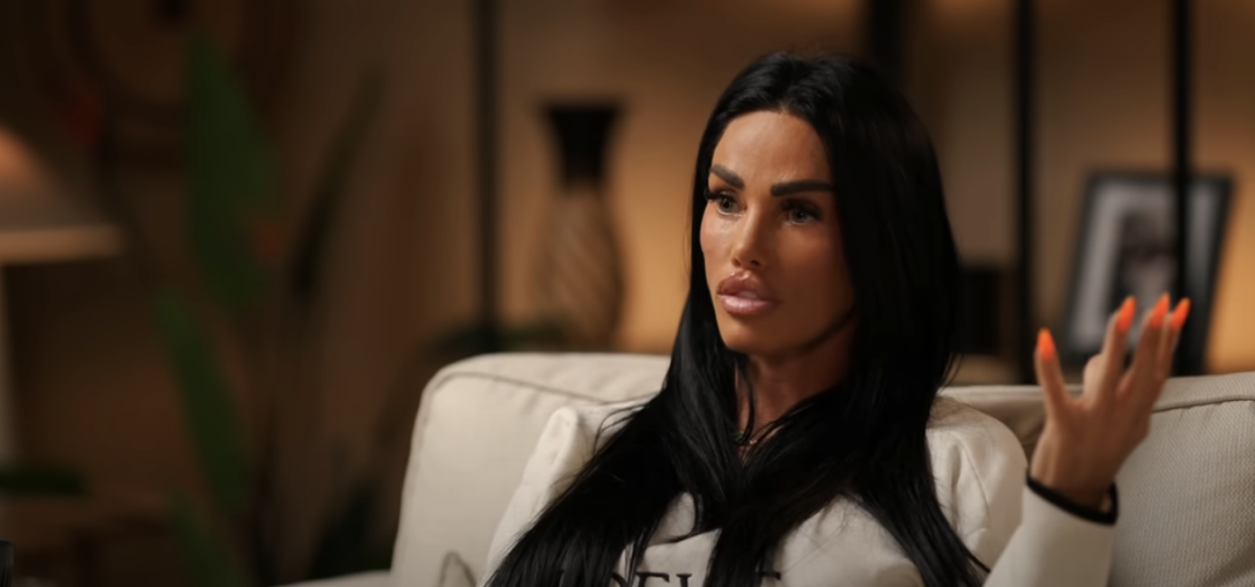 Katie Price on podcast 
