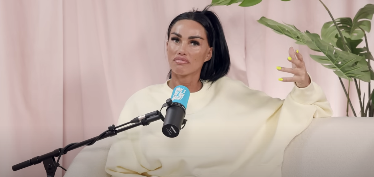 Katie Price on podcast 