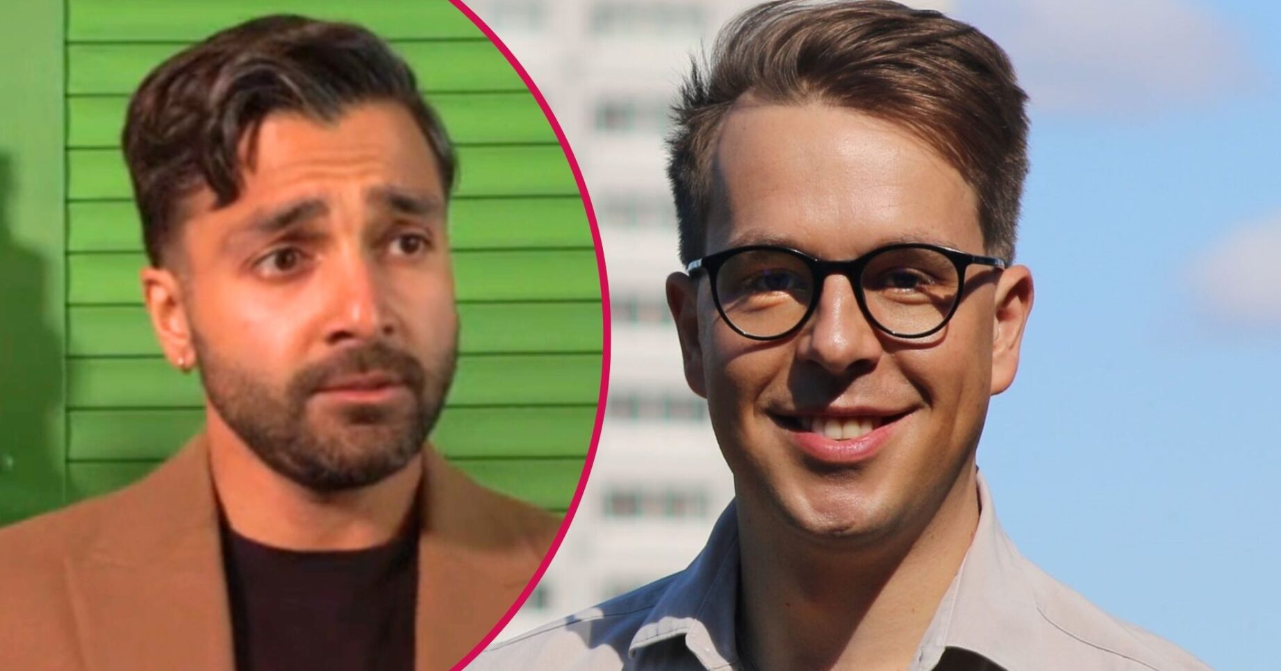 Ben Wadey smiling in an EastEnders publicity pic; inset, Vinny looking confused (Credit: BBC/Composite: ED!)