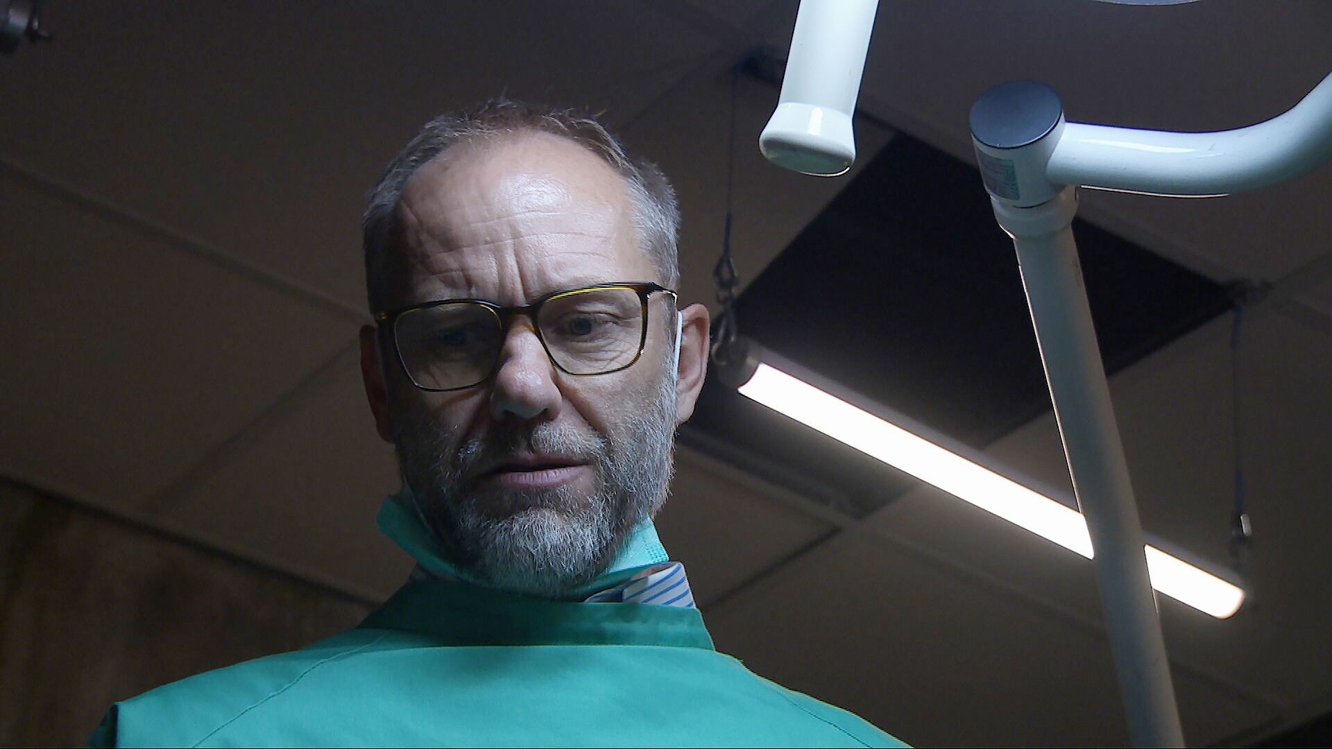 Emmerdale's Dr Crowley sinister