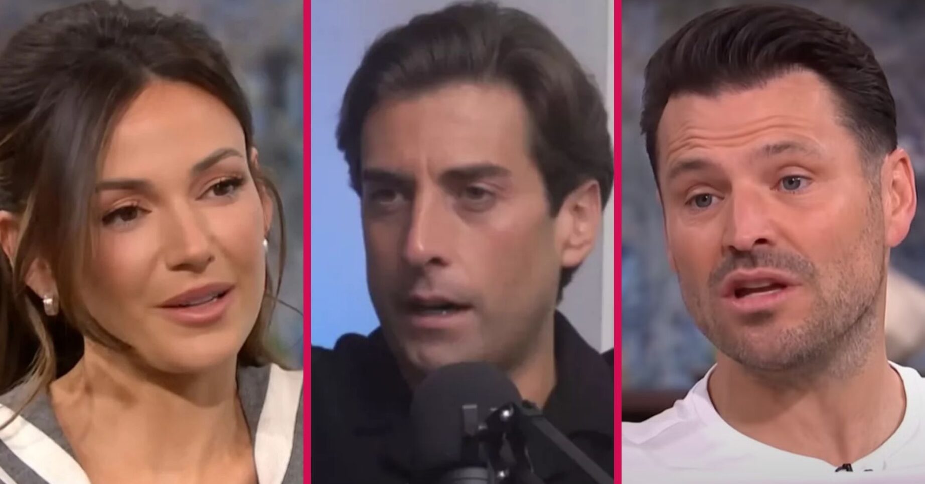 Michelle Keegan, James Argent, and Mark Wright