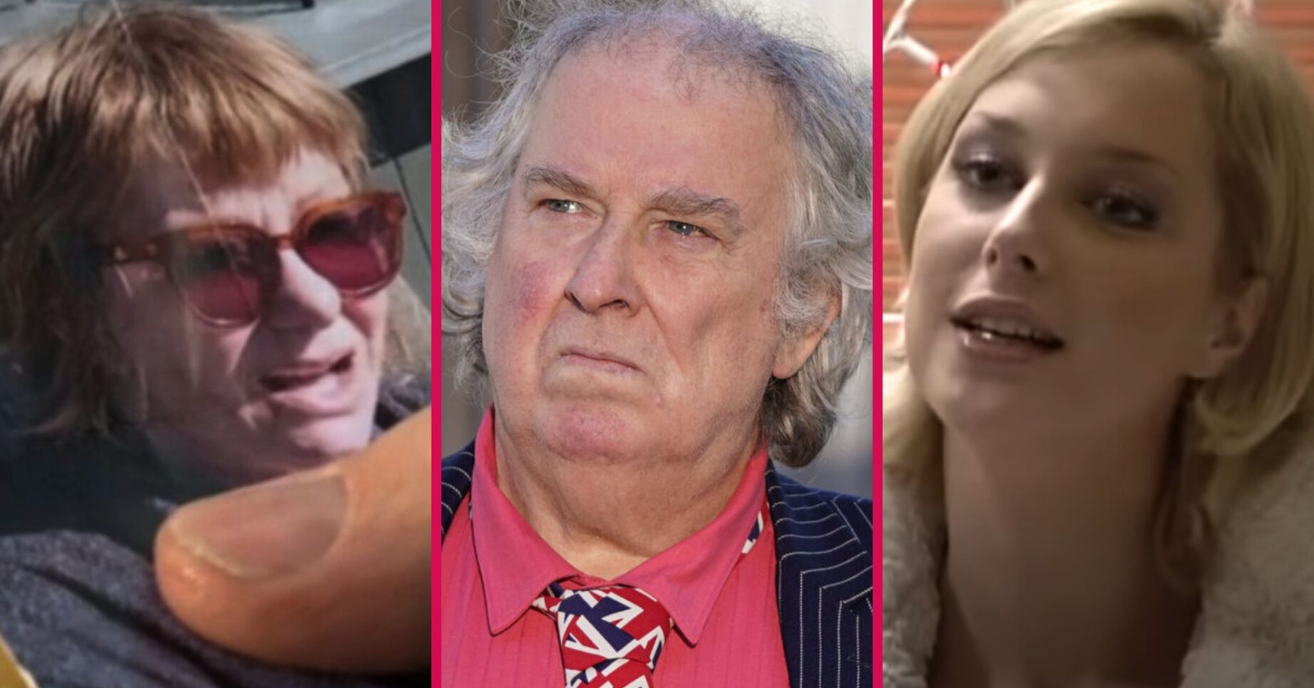 Composite image of Julie, Nigel and Clare on EastEnders (Credit: BBC/Composite: ED!)