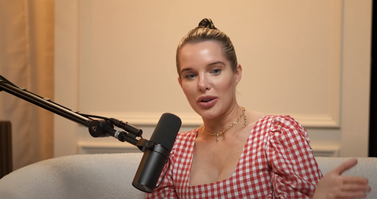 Helen Flanagan on podcast