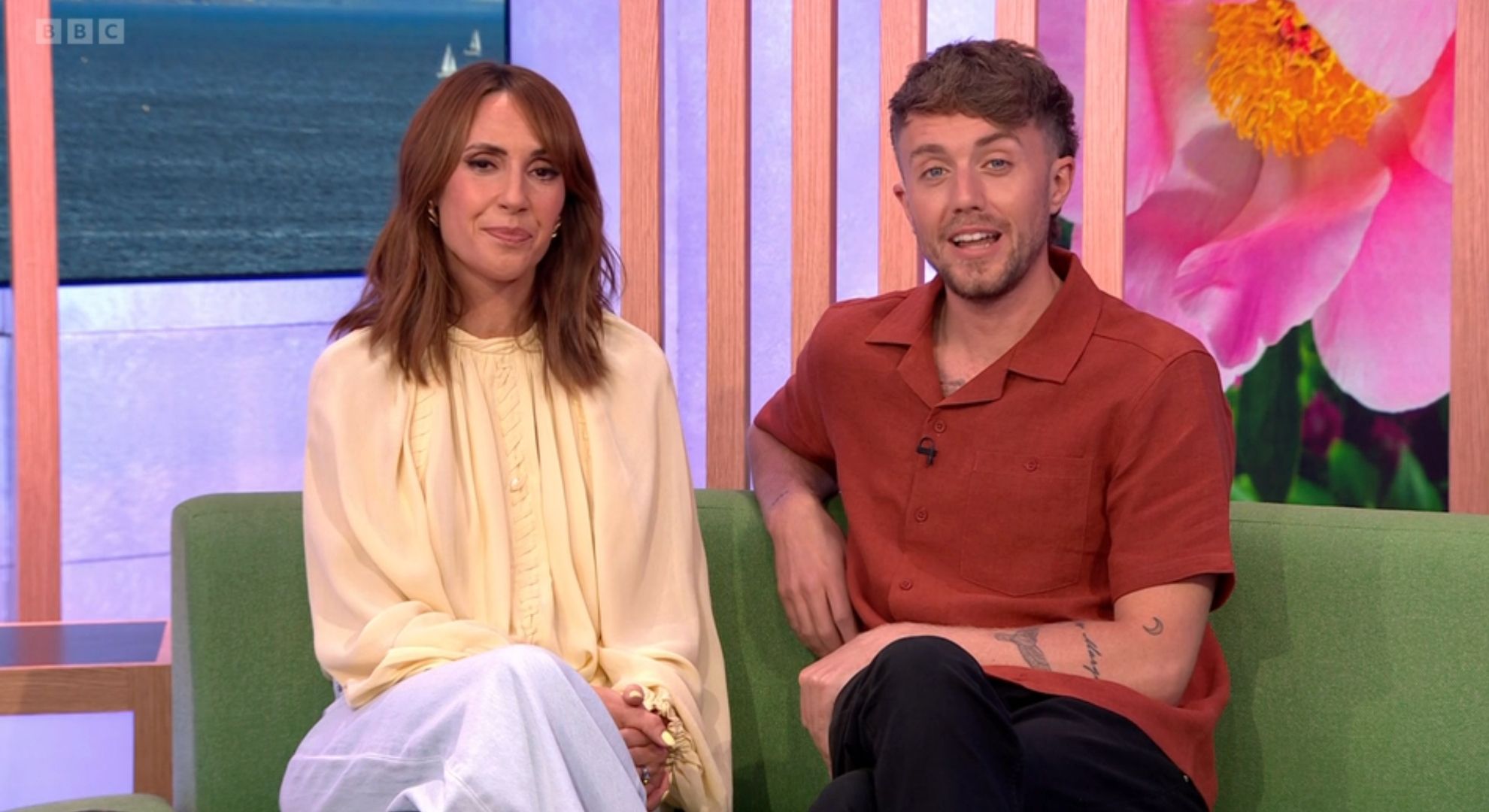 Alex Jones and Roman Kemp on The One Show 