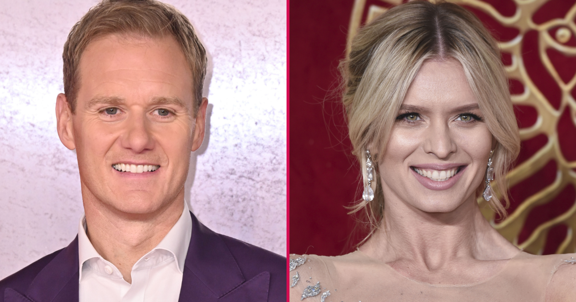 Dan Walker and Nadiya Bychkova smiling
