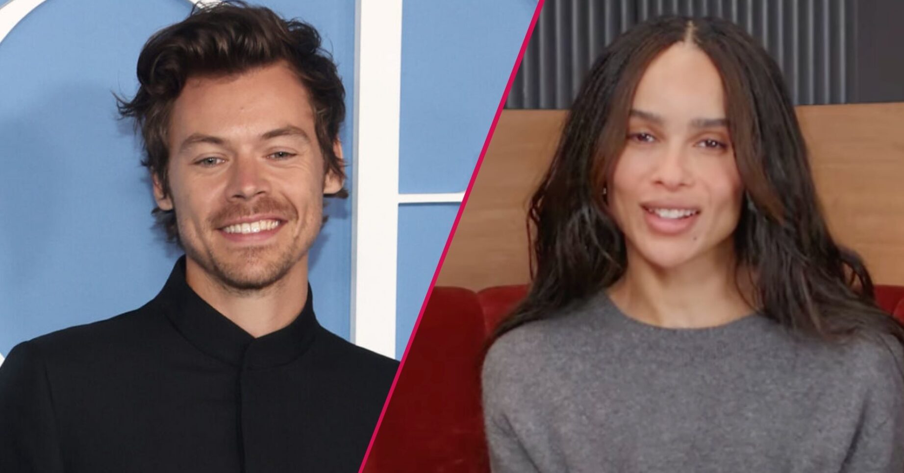 Harry Styles and Zoe Kravitz ED comp