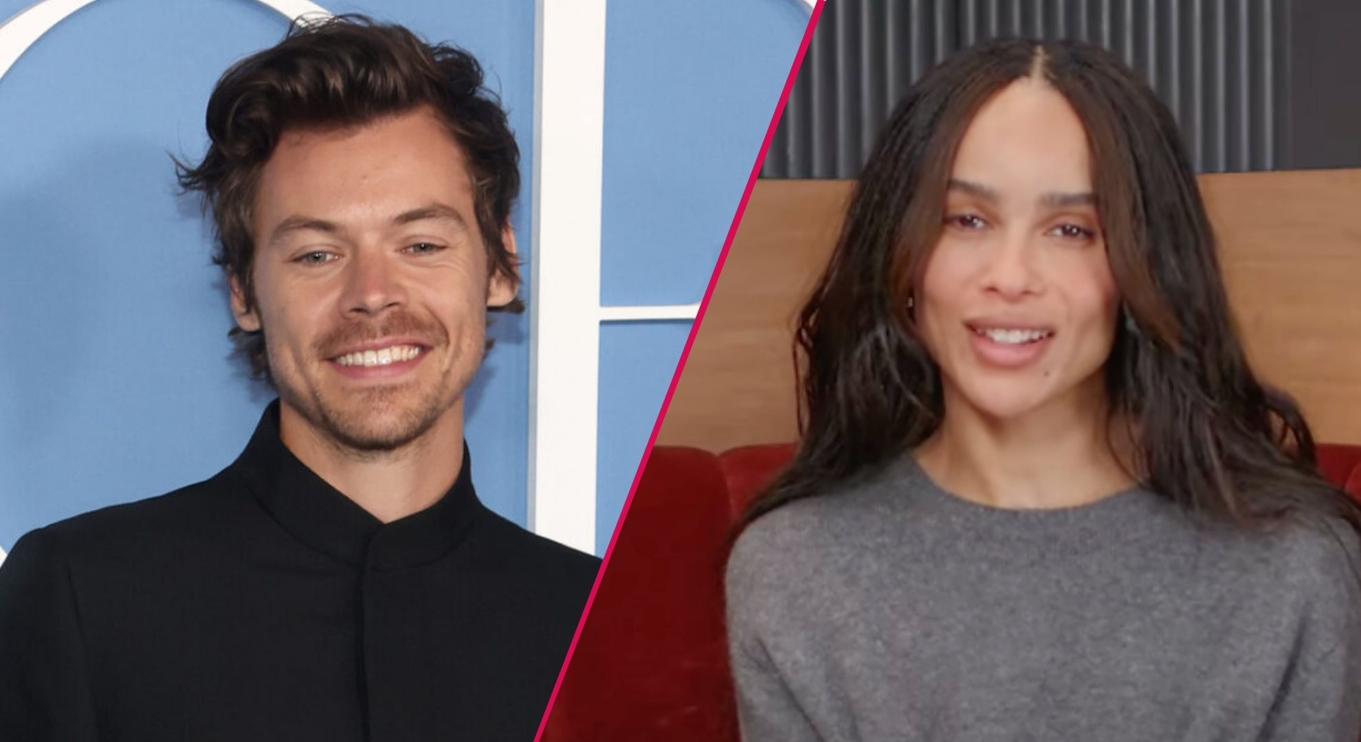 Zoe Kravitz and Harry Styles