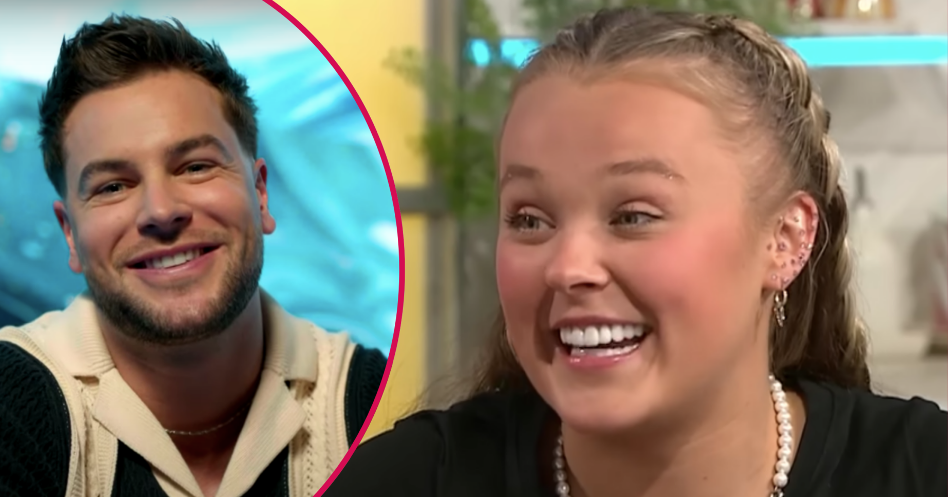 Chris and JoJo smiling