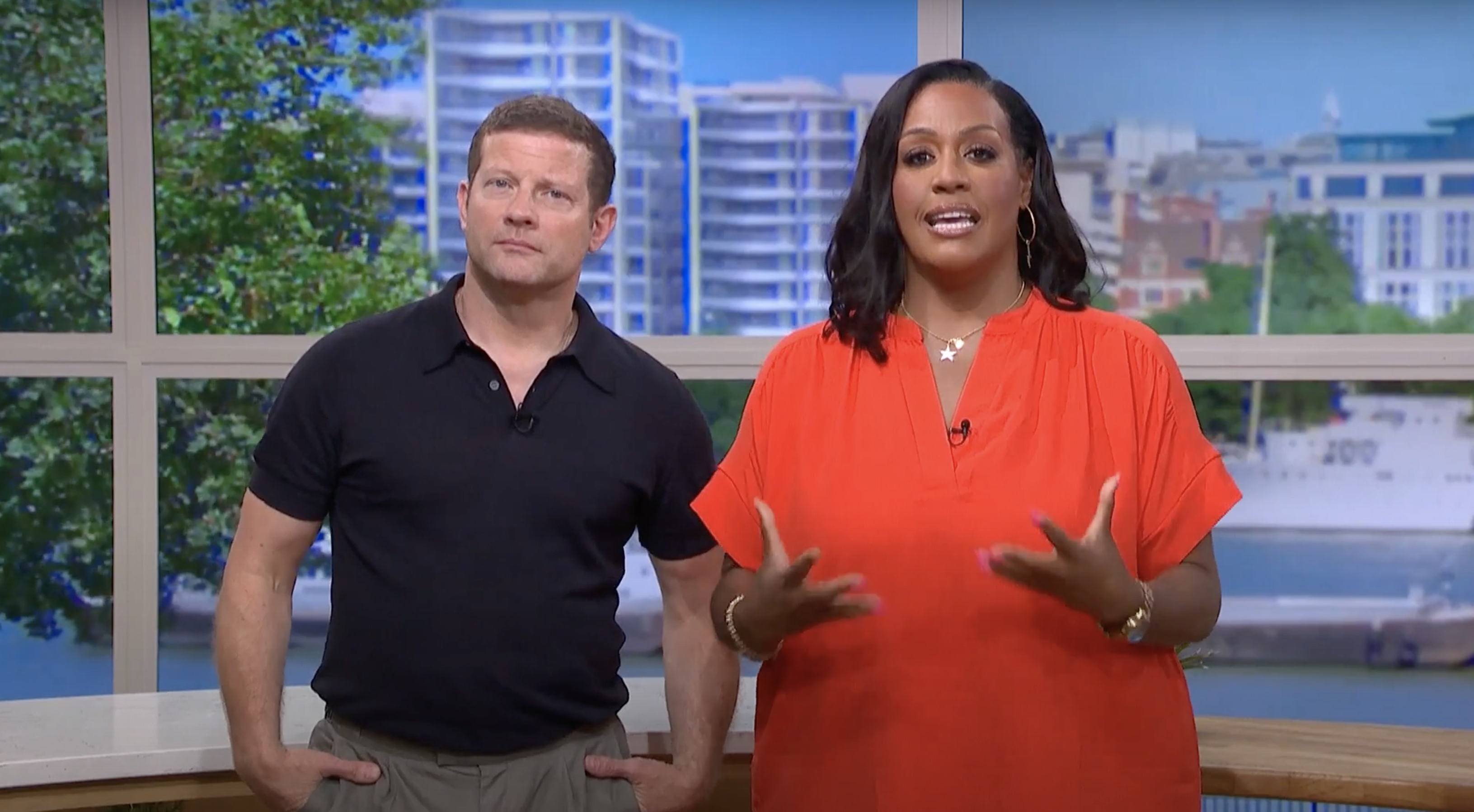 Alison Hammond and Dermot O'Leary on This Morning