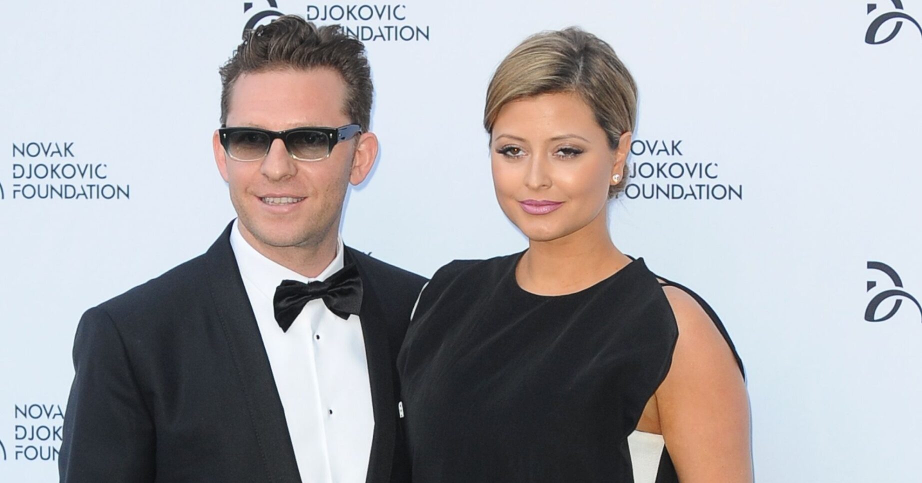 Holly Valance and Nick Candy on the red carpet