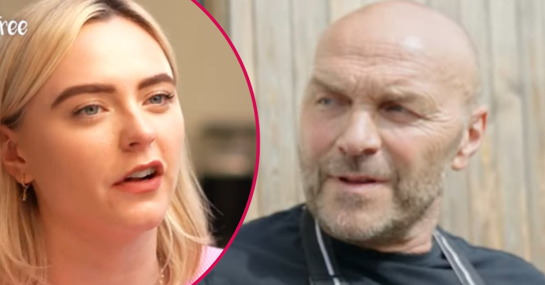 Simon Rimmer and his daughter