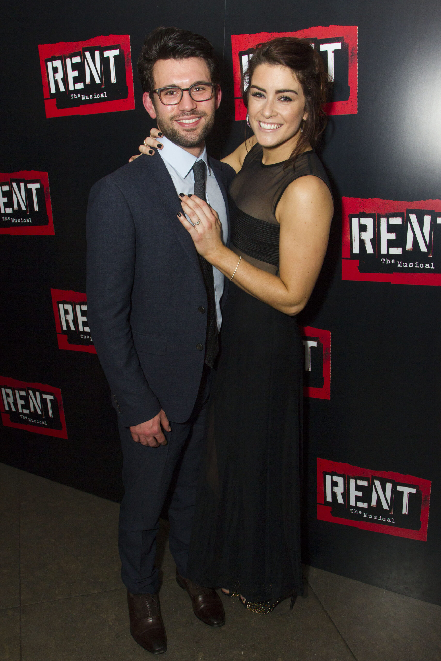 Ethan Boroian and Lucie Jones at event