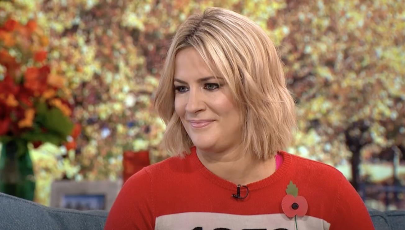 Caroline Flack on This Morning