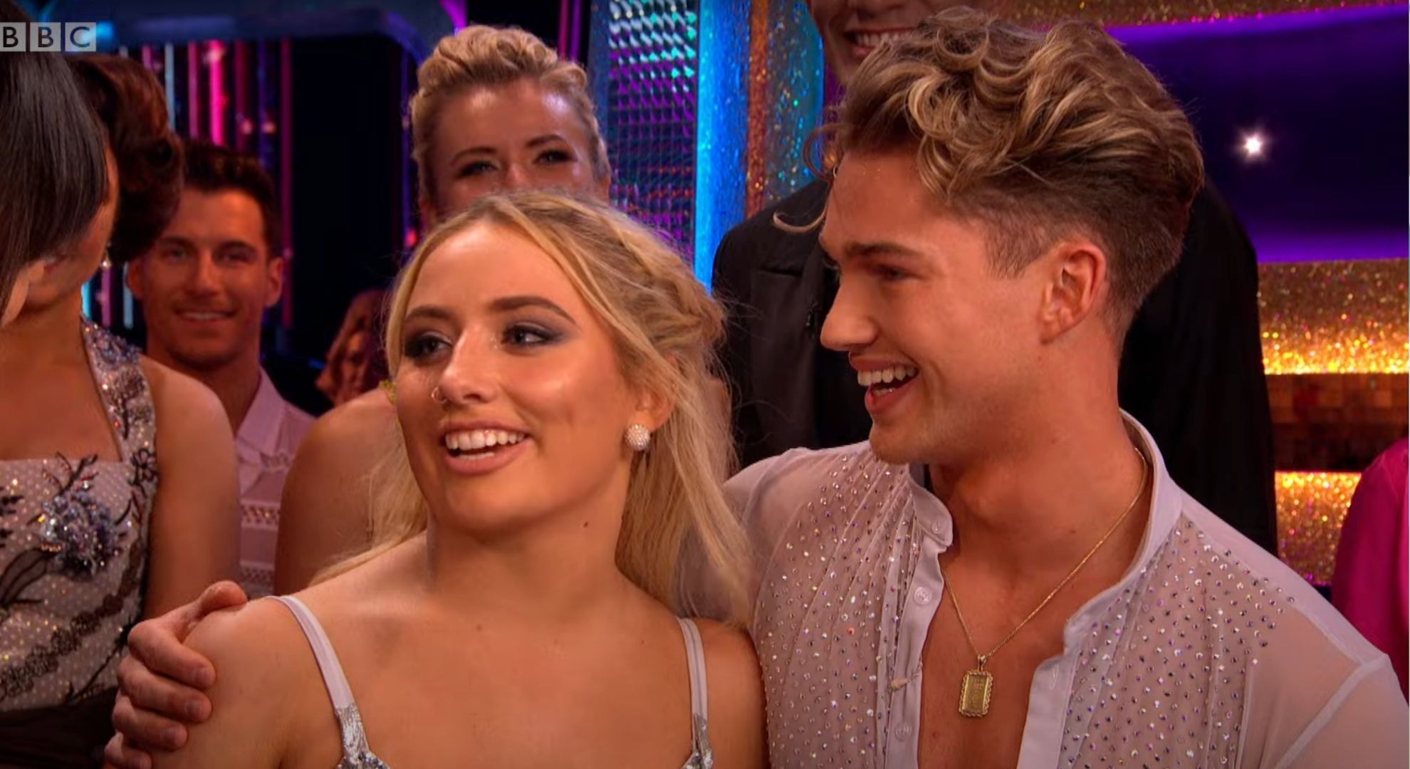 Saffron Barker and AJ Pritchard on Strictly