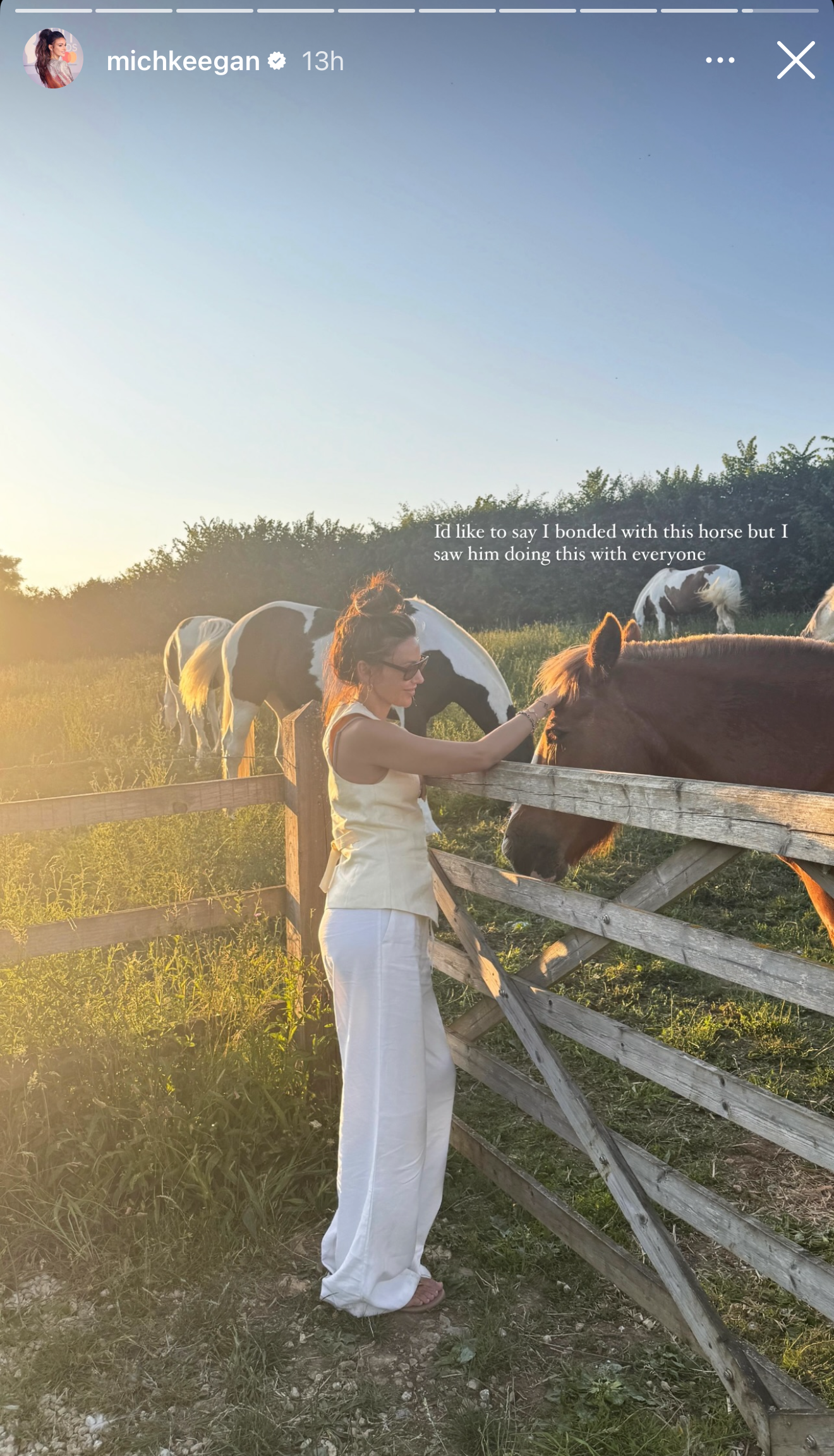 Michelle Keegan at Cotswolds