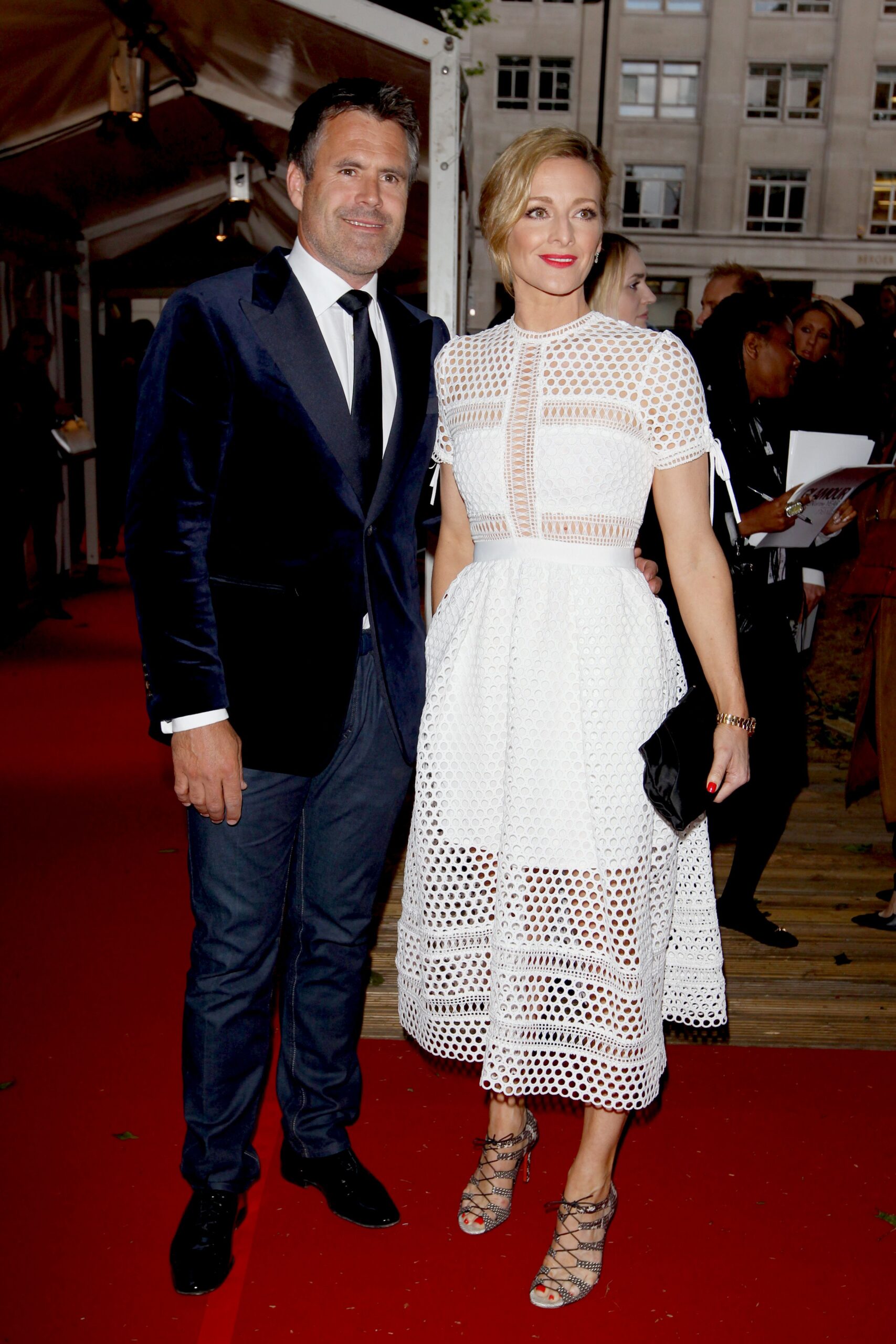 Gabby and Kenny Logan at event