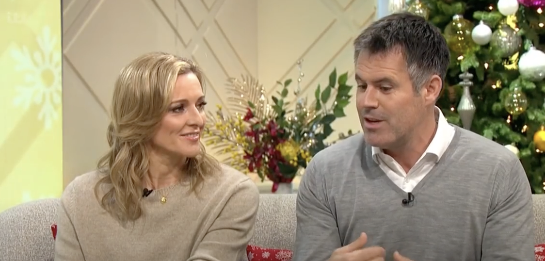 Gabby Logan and Kenny Logan on Lorraine