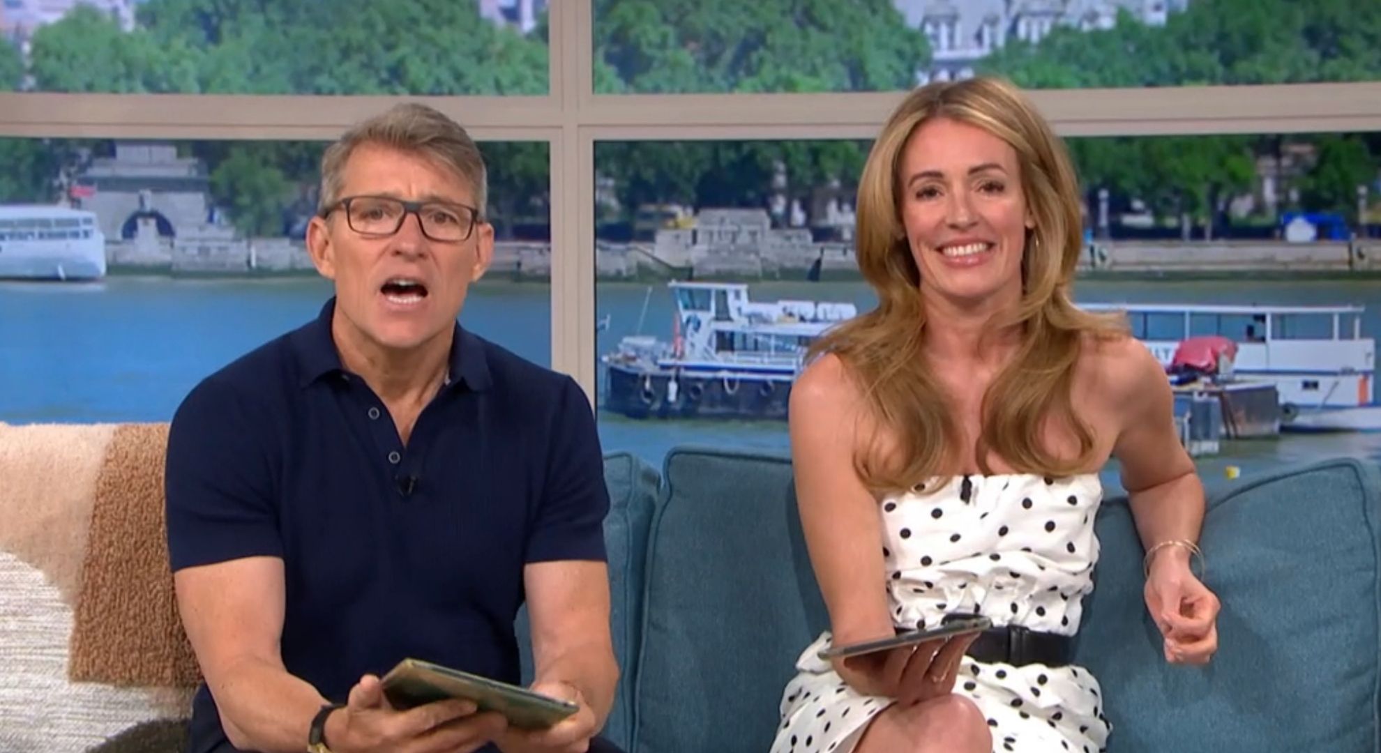 Ben and Cat on This Morning