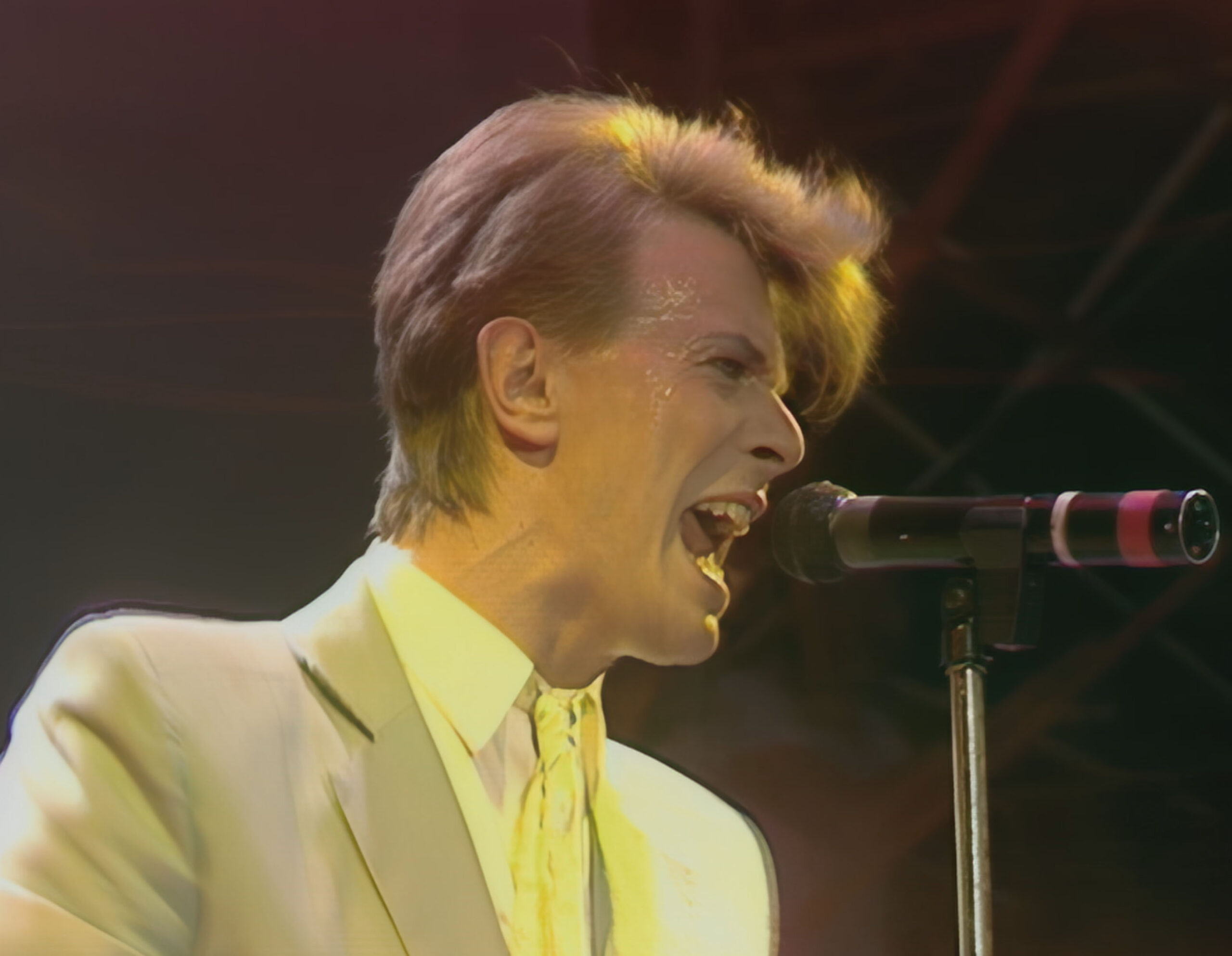 David at Live Aid