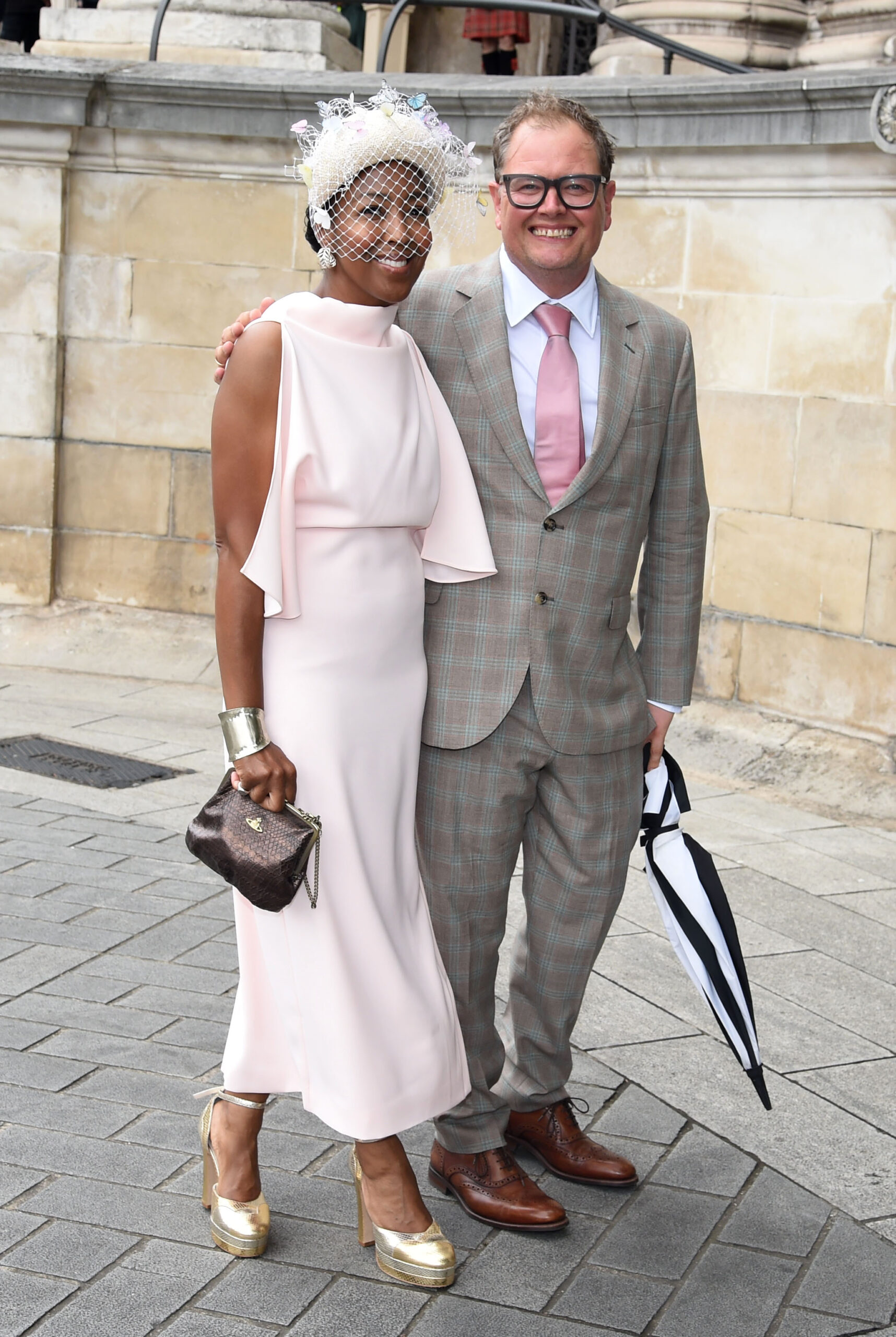 Angellica and Alan smiling