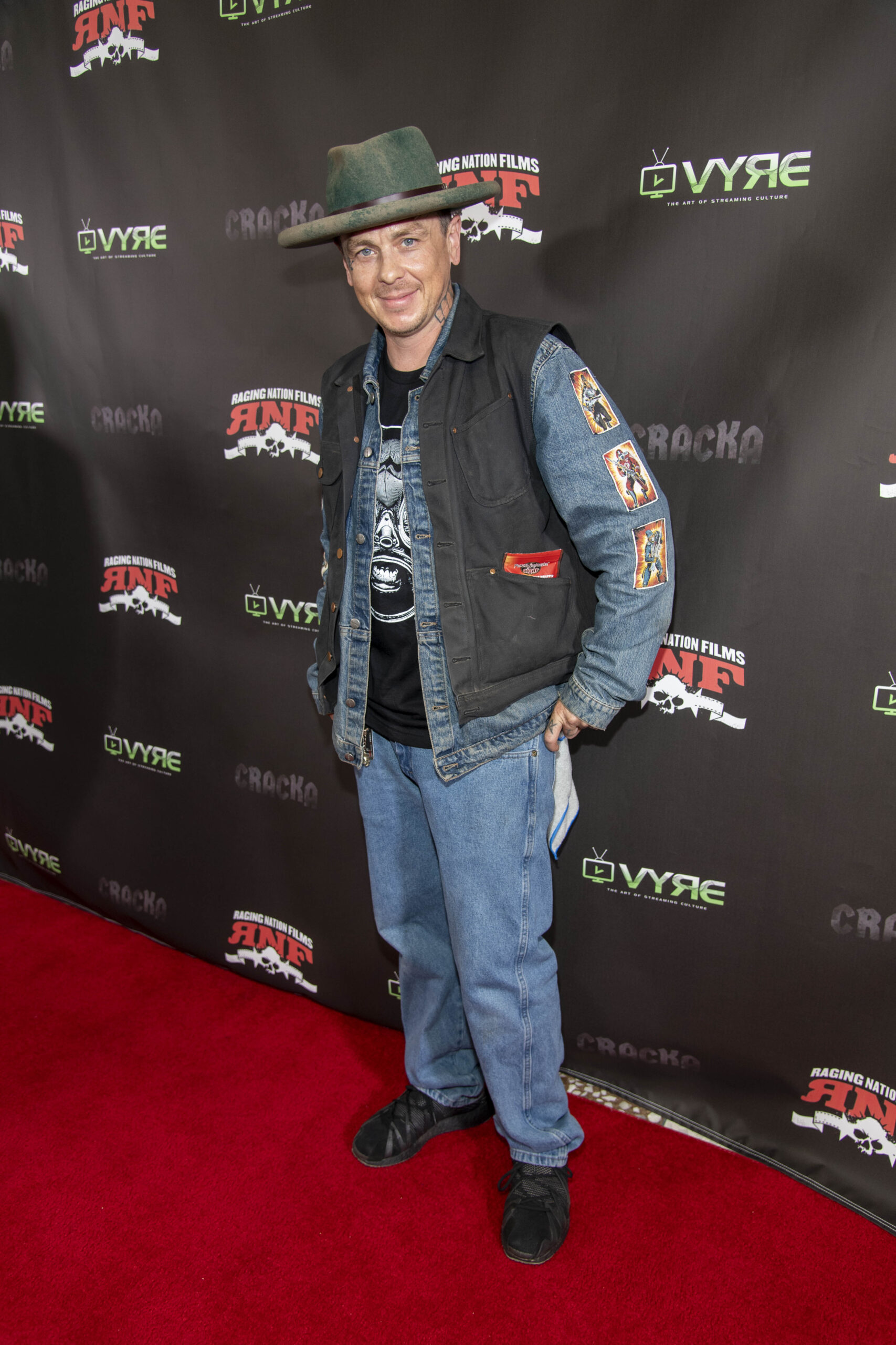 Sid Wilson on the red carpet