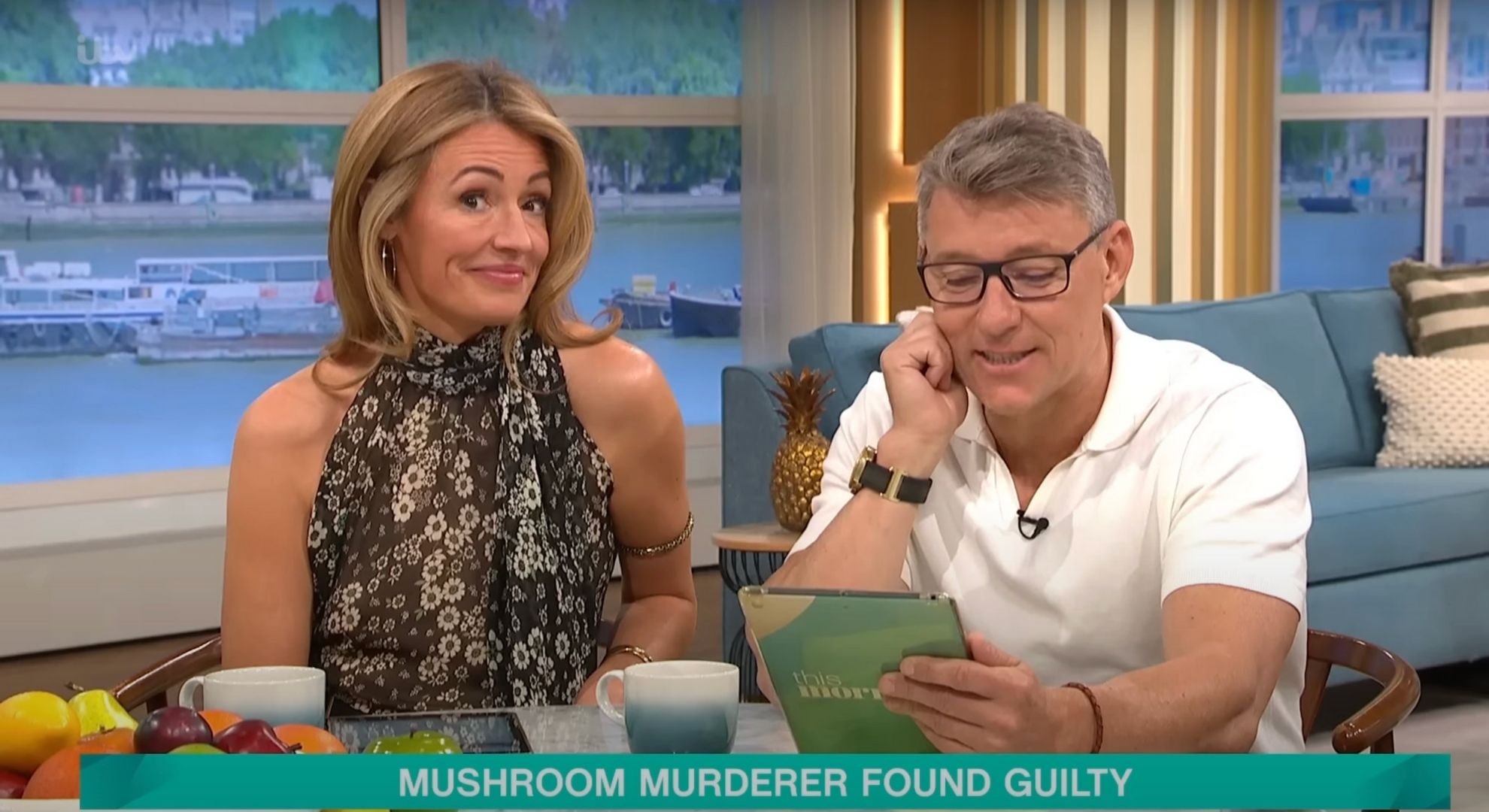 Cat Deeley and Ben Shephard on This Morning