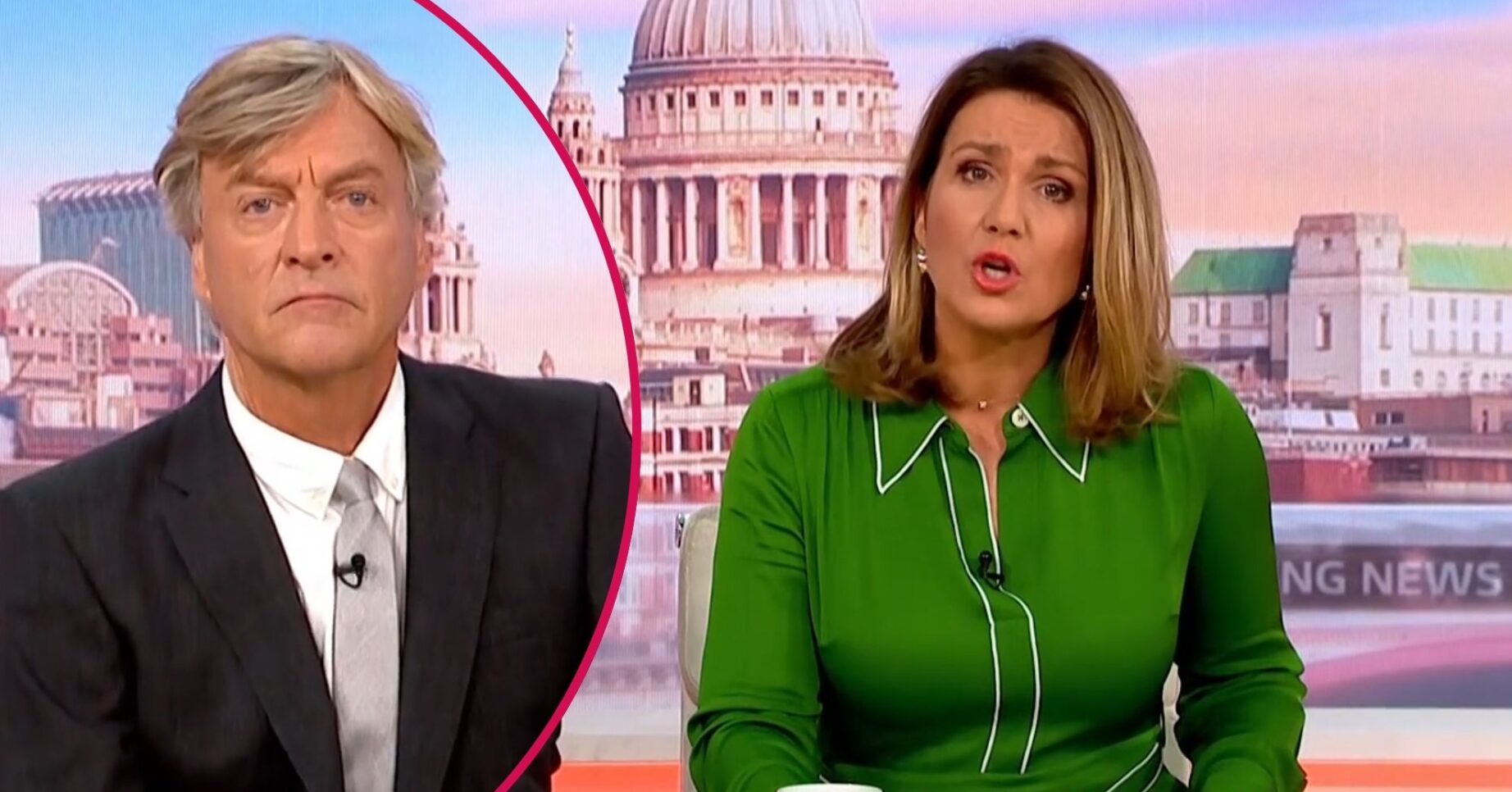 Susanna Reid and Richard Madeley hosting GMB