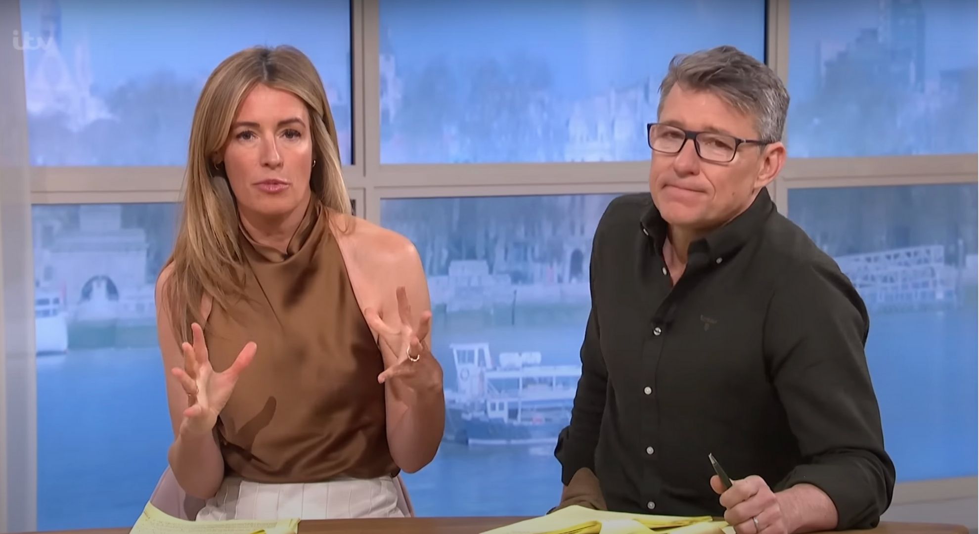 Cat Deeley and Ben Shephard on This Morning