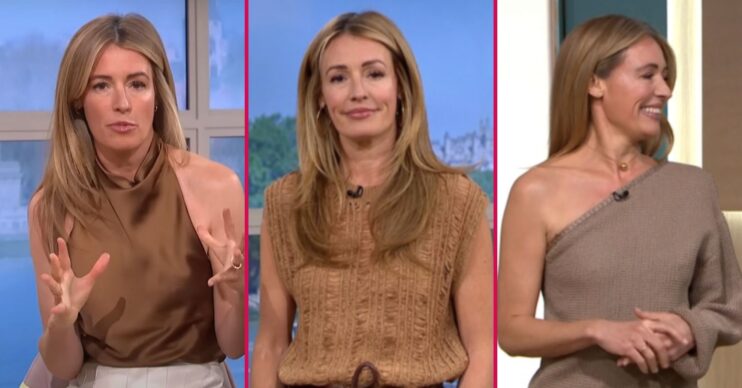 ED triple pic: Cat controversial outfits on This Morning