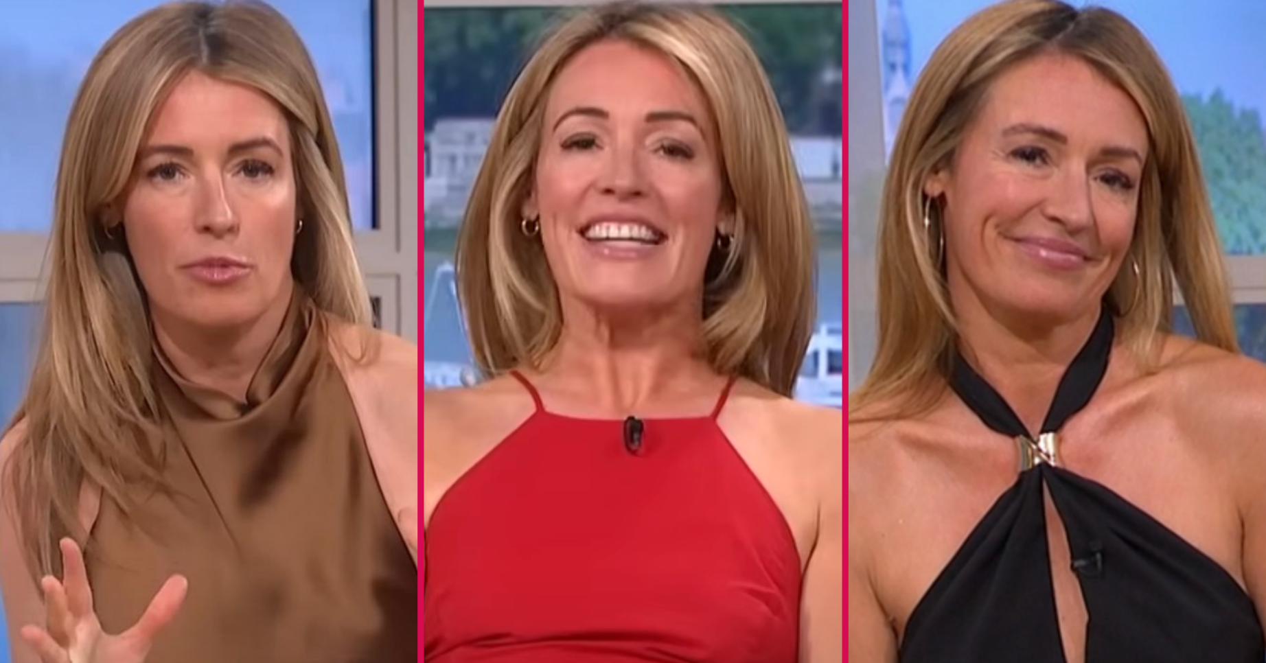 ED triple pic: Cat controversial outfits on This Morning