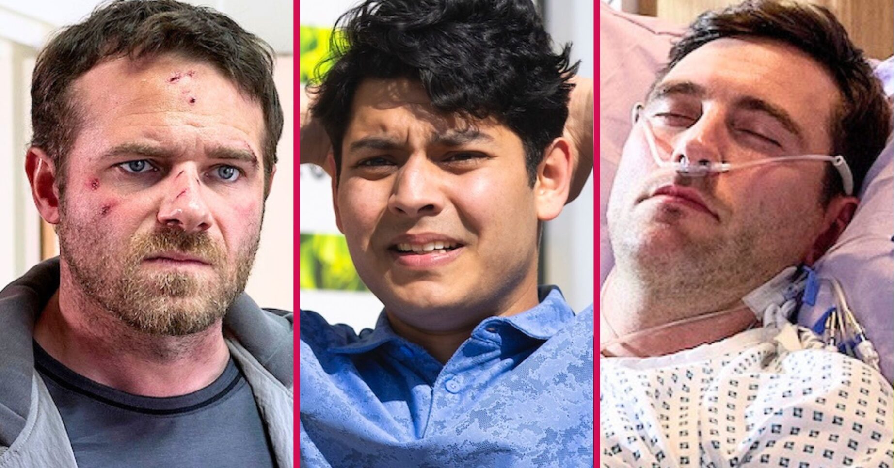 Coronation Street's Mick, Aadi, Kit