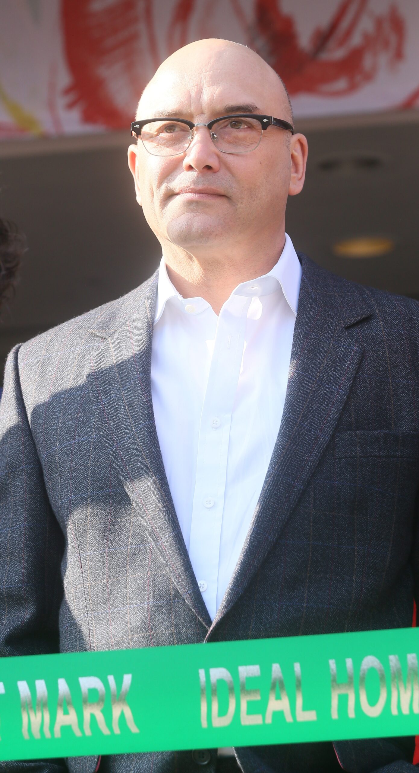 Gregg Wallace looking straight faced