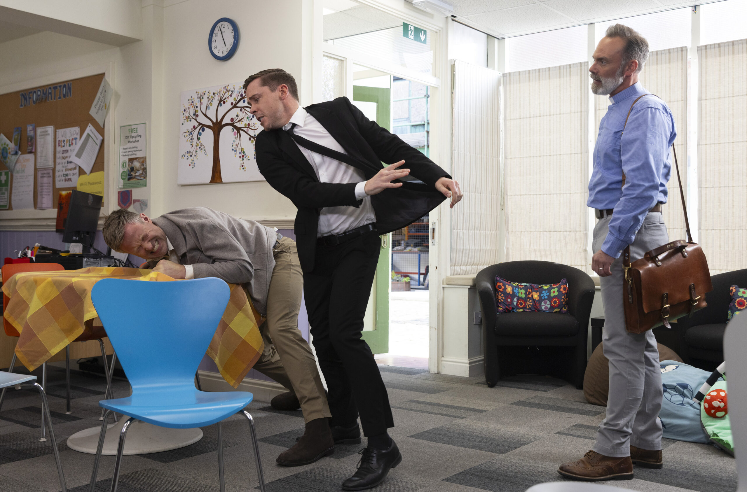 Todd fighting with Noah