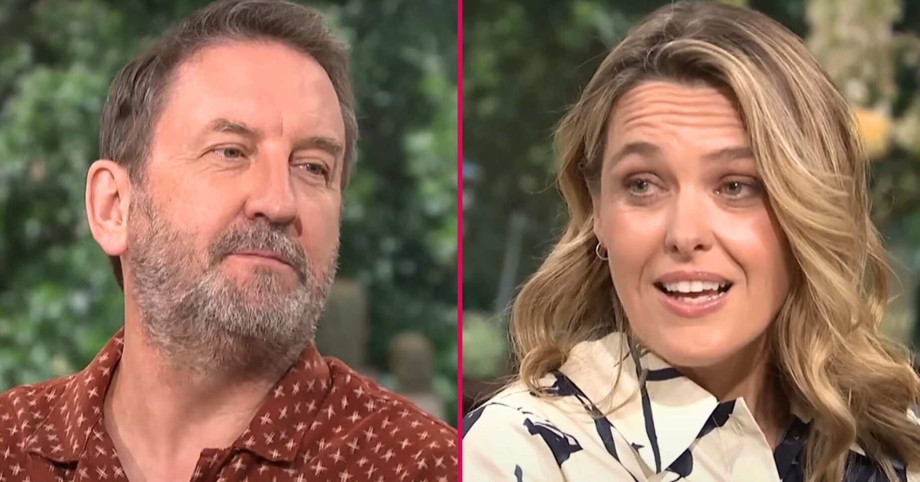 Lee Mack and Sally Bretton on This Morning