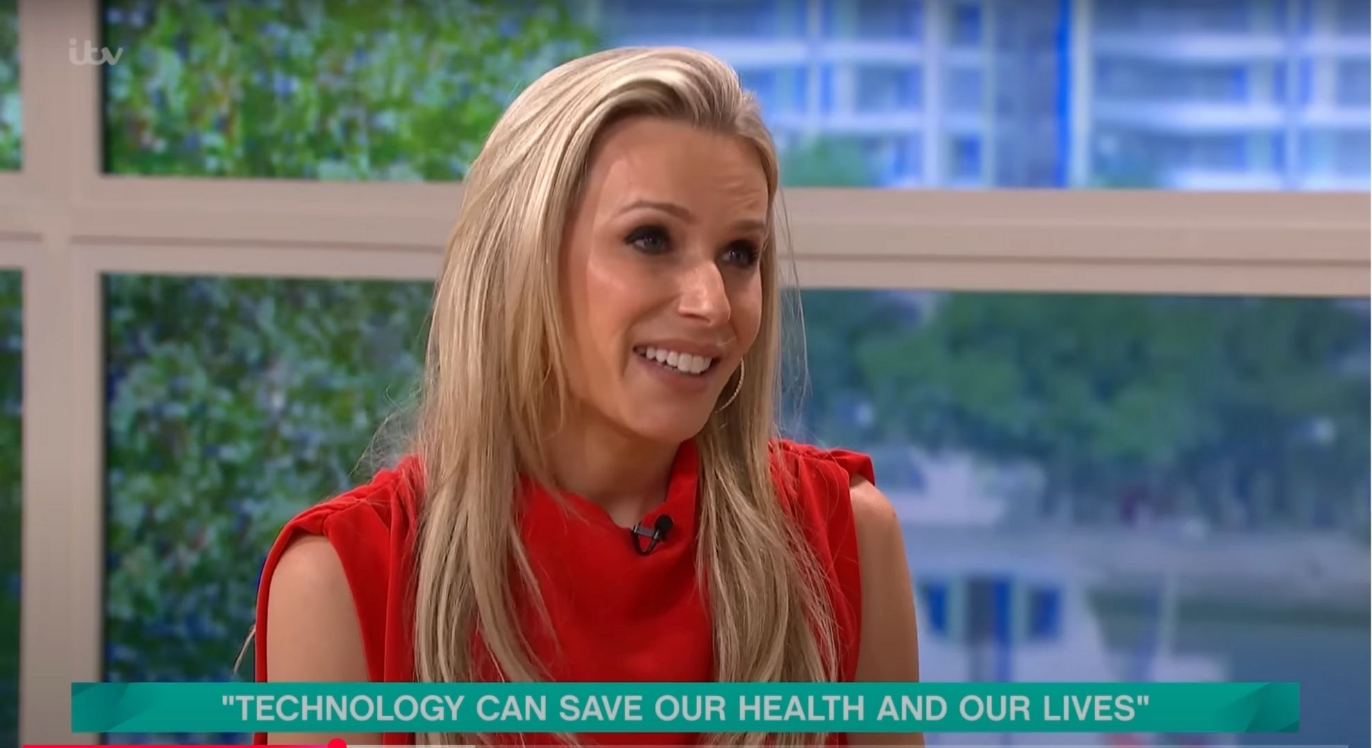 Lara Lewington on This Morning 