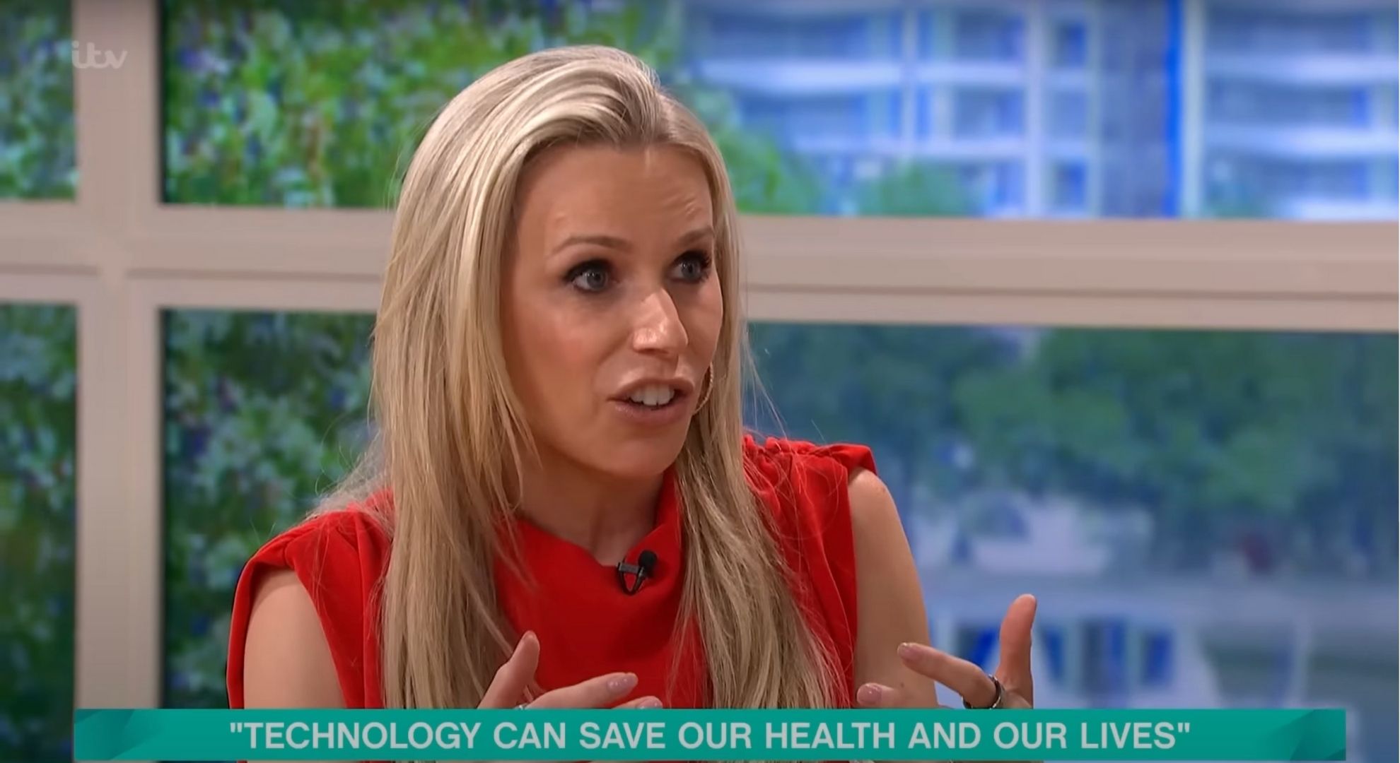 Lara Lewington on This Morning 