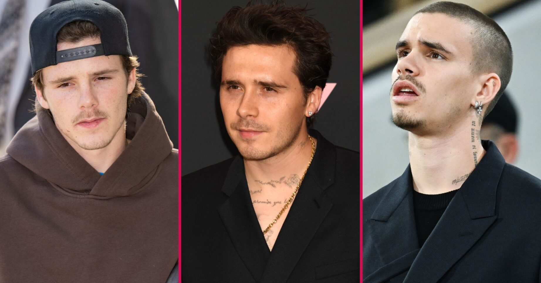 Cruz Beckham / Brooklyn Beckham / Romeo Beckham