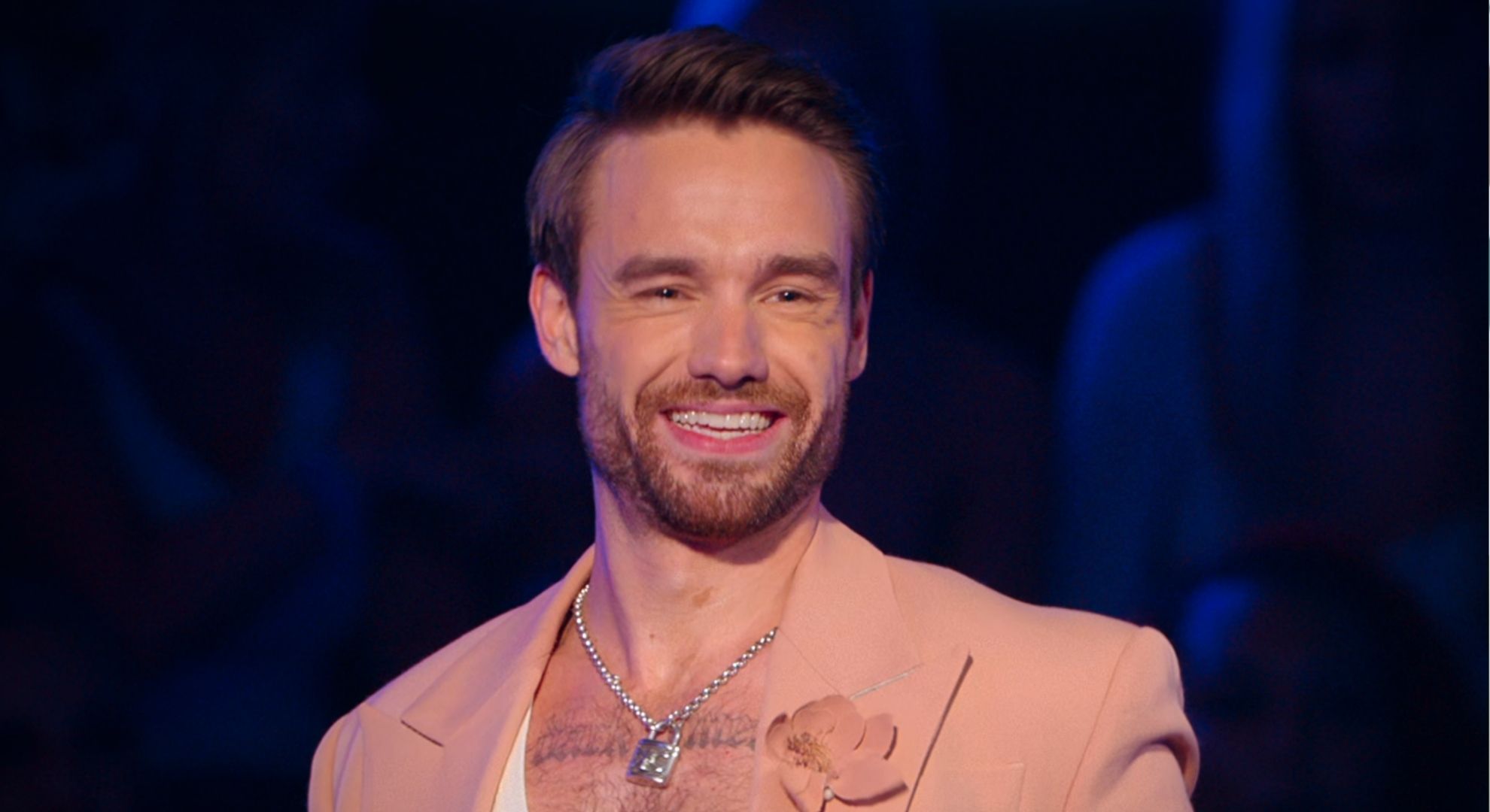 Liam Payne smiling on Building the Band