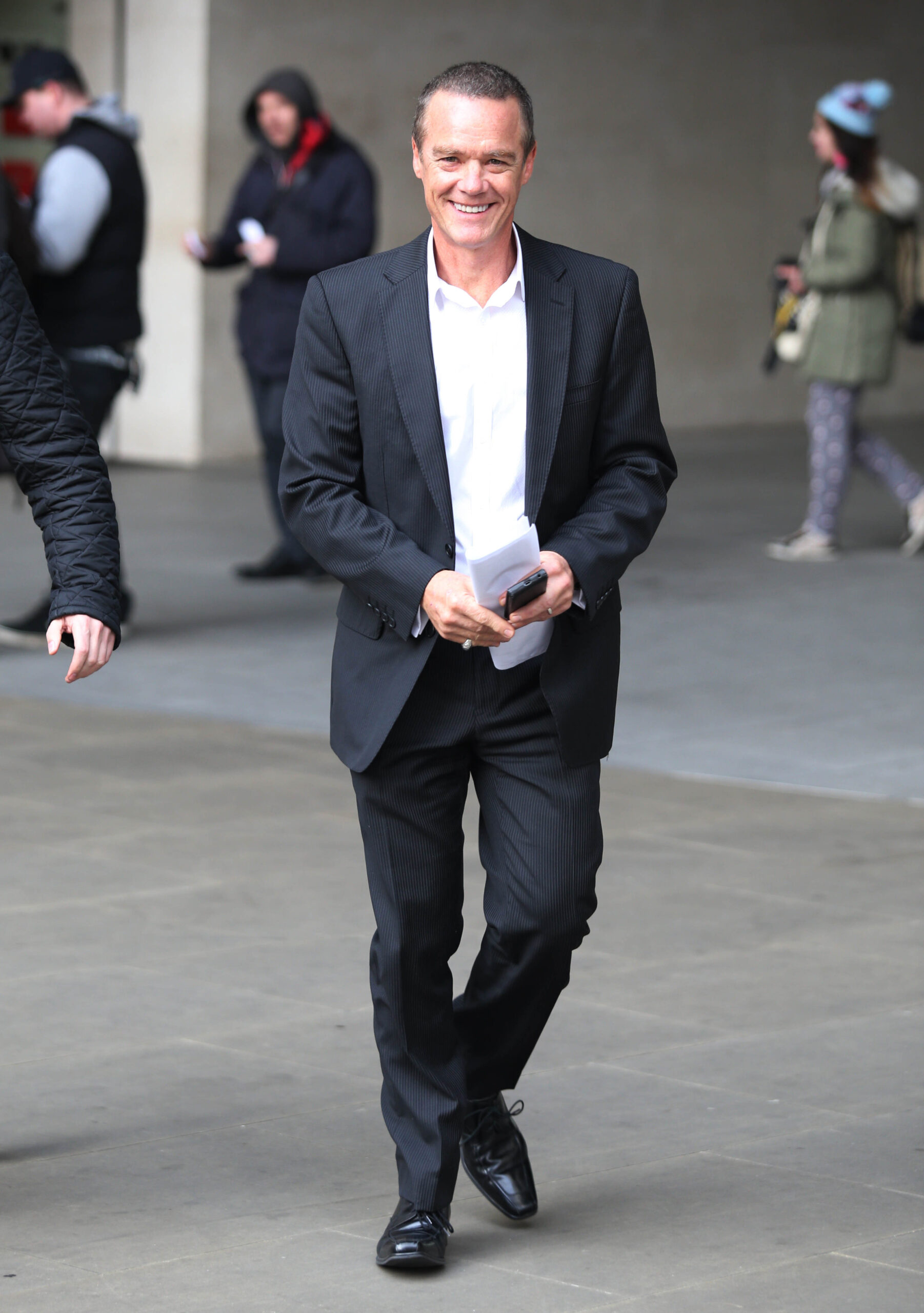 Stefan Dennis smiling