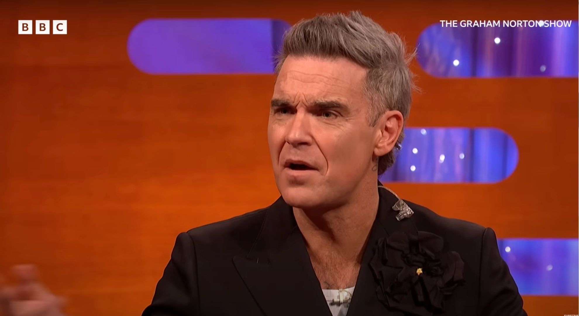 Robbie Williams on the Graham Norton Show