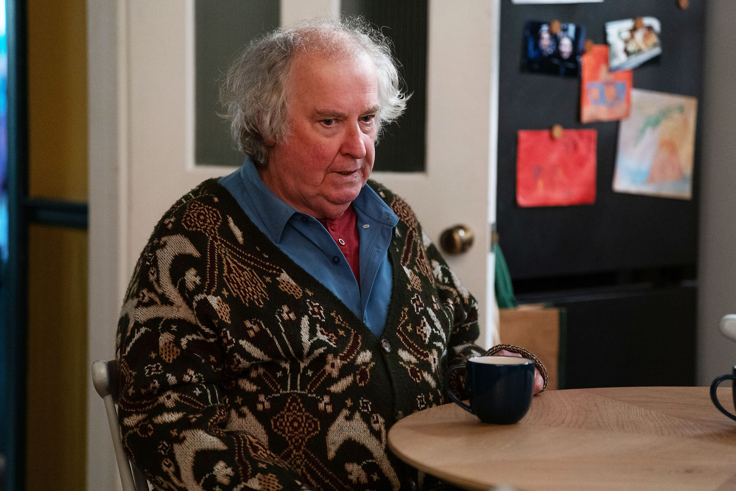 Nigel looks upset on EastEnders