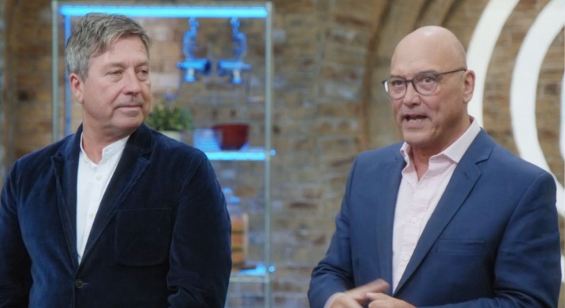 John Torode and Gregg Wallace on MasterChef 